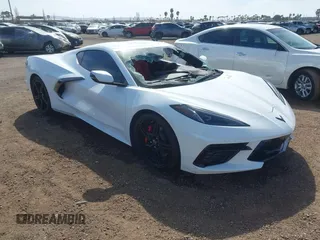 2023 Chevrolet Corvette 1LT z VIN 1G1YA2D42P5128495, wystawiony jako IAAI lot #41719401 z przebiegiem 37 039 mil mil oraz . Historia ofert i sprzedaży dostępna na DreamBid. Obrazek 1.