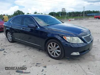 2007 Lexus LS 460 with VIN JTHBL46F675040713, listed as a IAAI auction lot 42624465 with 109,079 mi miles and . Bid and sale history available at DreamBid. Image 1.