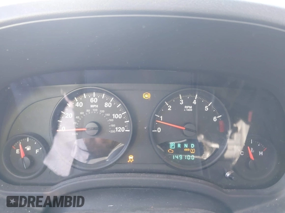 2012 Jeep Compass Latitude with VIN 1C4NJDEBXCD563543, listed as a IAAI auction lot 41711187 with 149,100 mi miles. Bid and sale history available at carsss.com. Image 7.