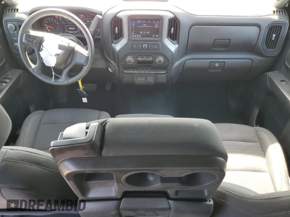 2023 Chevrolet Silverado 1500 Custom with VIN 3GCPDBEKXPG132407, listed as a Copart auction lot 57454865 with 64,832 mi miles and Salvage Title. Bid and sale history available at DreamBid. Image 8.