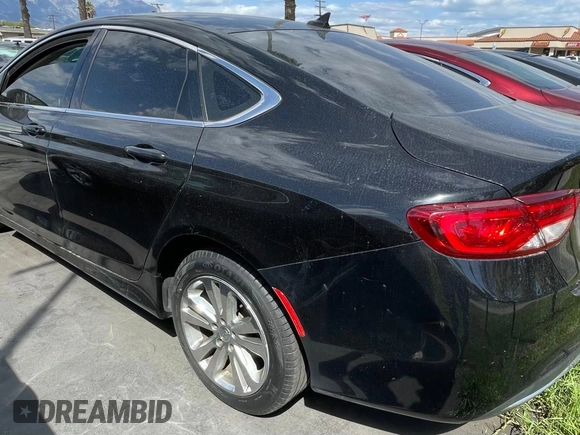 2016 Chrysler 200 Limited with VIN 1C3CCCAB7GN177569, listed as a Copart auction lot 52262965 with 113,366 mi miles and Clean Title. Bid and sale history available at carsss.com. Image 3.