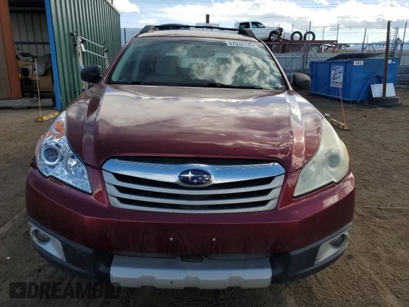 2011 Subaru Outback Limited Power Moon с VIN 4S4BRBKC5B3418570, выставлен на аукционе Copart как лот 47032735 с пробегом 160 275 миль миль и Списание • Salvage title. История ставок и продаж доступна на DreamBid. Изображение 5.