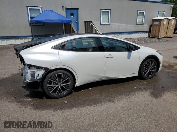 2024 Toyota Prius LE with VIN JTDADABU7R3018666, listed as a Copart auction lot 60286835 with 361 mi miles and Salvage title. Bid and sale history available at DreamBid. Image 3.