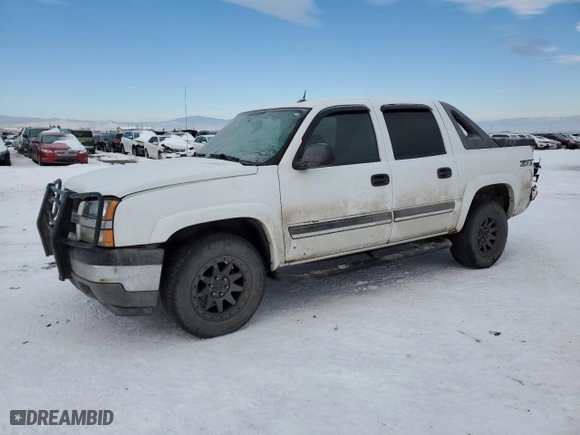 2005 Chevrolet Avalanche Z71 with VIN 3GNEK12Z95G198010, listed as a Copart auction lot 43051005 with 252,004 mi miles and Clean Title. Bid and sale history available at carsss.com. Image 1.