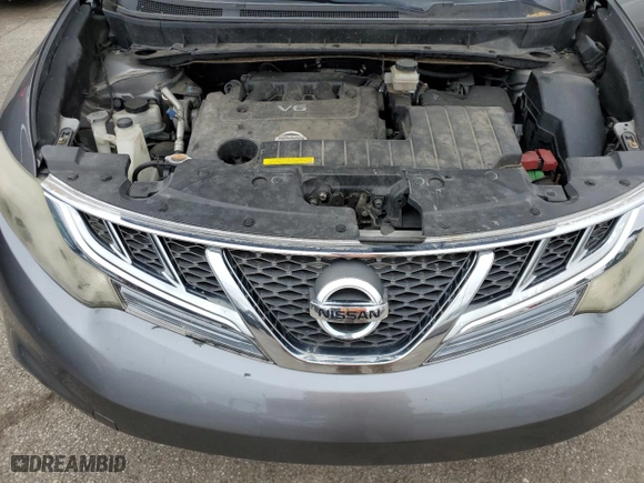 2013 Nissan Murano S with VIN JN8AZ1MW5DW301501, listed as a Copart auction lot 52414705 with 229,006 mi miles and Salvage Title. Bid and sale history available at carsss.com. Image 12.