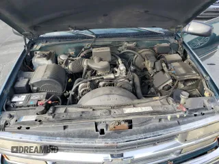 1997 Chevrolet Suburban with VIN 3GNFK16R4VG163602, listed as a Copart auction lot 76081984 with 243,169 mi miles and Salvage Title. Bid and sale history available at carsss.com. Image 12.