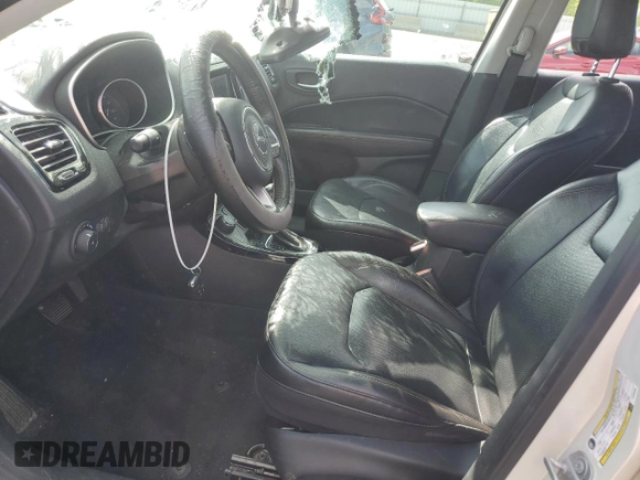 2018 Jeep Compass Limited с VIN 3C4NJDCBXJT264225, выставлен на аукционе Copart как лот 55861215 с пробегом 96 298 миль миль и Списание • Salvage title. История ставок и продаж доступна на DreamBid. Изображение 7.