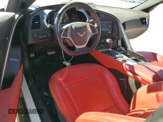 2016 Chevrolet Corvette 2LT with VIN 1G1YD3D73G5112944, listed as a Copart auction lot 80827594 with 56,827 mi miles and Salvage Title. Bid and sale history available at carsss.com. Image 8.