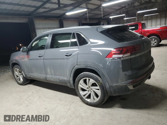 2021 Volkswagen Atlas SEL with VIN 1V2BE2CA8MC206597, listed as a Copart auction lot 88786045 with 73,288 mi miles and Salvage title. Bid and sale history available at DreamBid. Image 2.