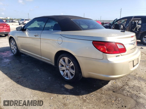 2010 Chrysler Sebring Touring with VIN 1C3BC5ED7AN116037, listed as a Copart auction lot 79288594 with 89,586 mi miles and Salvage Title. Bid and sale history available at carsss.com. Image 2.