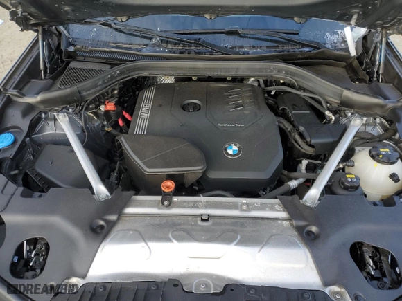 2023 BMW X3 xDrive30i with VIN 5UX53DP03P9N75904, listed as a Copart auction lot 41738745 with 47,031 mi miles and Salvage Title. Bid and sale history available at carsss.com. Image 12.