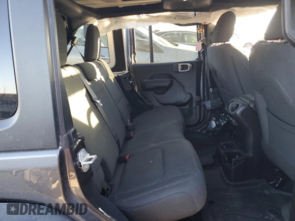 2024 Jeep Wrangler Sport S with VIN 1C4PJXDG9RW204575, listed as a Copart auction lot 46354145 with 29,874 mi miles and Salvage title. Bid and sale history available at DreamBid. Image 11.