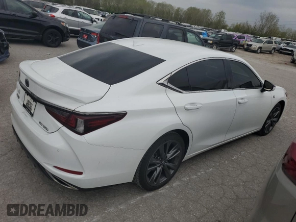 2019 Lexus ES 350 with VIN 58ABZ1B1XKU048115, listed as a Copart auction lot 48318204 with 72,350 mi miles and Clean title. Bid and sale history available at DreamBid. Image 3.