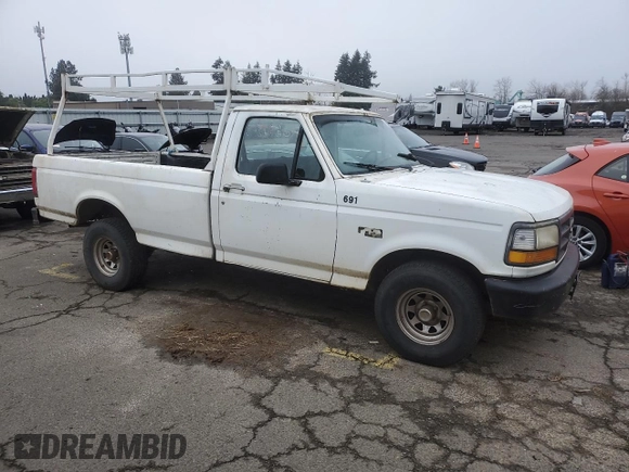1992 Ford F-150 with VIN 2FTDF15Y6NCA51054, listed as a Copart auction lot 87954625 with 0 mi miles and Clean Title. Bid and sale history available at carsss.com. Image 4.