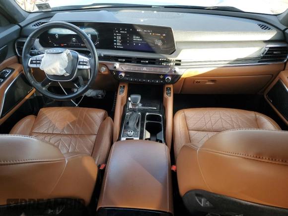 2023 Kia Telluride SX Prestige X-Pro z VIN 5XYP5DGC8PG389109, wystawiony jako Copart lot #45117445 z przebiegiem 65 110 mil mil oraz Szkoda całkowita • Salvage title. Historia ofert i sprzedaży dostępna na DreamBid. Obrazek 8.