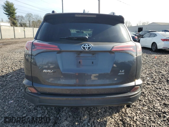 2016 Toyota RAV4 LE with VIN JTMBFREV5GJ064104, listed as a Copart auction lot 50536585 with 83,439 mi miles and Salvage Title. Bid and sale history available at DreamBid. Image 6.