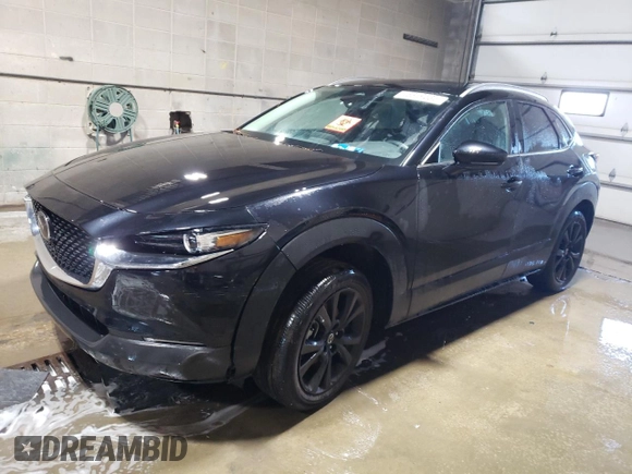 2024 Mazda CX-30 S Select Sport with VIN 3MVDMBBM7RM698567, listed as a Copart auction lot 43319535 with Not provided miles and Salvage title. Bid and sale history available at DreamBid. Image 1.