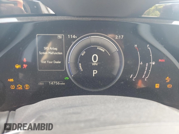 2024 Lexus NX 350h Premium z VIN JTJGKCEZ0R2032866, wystawiony jako Copart lot #57573595 z przebiegiem 14 756 mil mil oraz Czysty tytuł • Clean title. Historia ofert i sprzedaży dostępna na DreamBid. Obrazek 9.