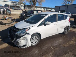2017 Nissan Note SV with VIN 3N1CE2CP0HL364939, listed as a Copart auction lot 50360755 with 109,275 mi miles and Salvage Title. Bid and sale history available at DreamBid. Image 1.