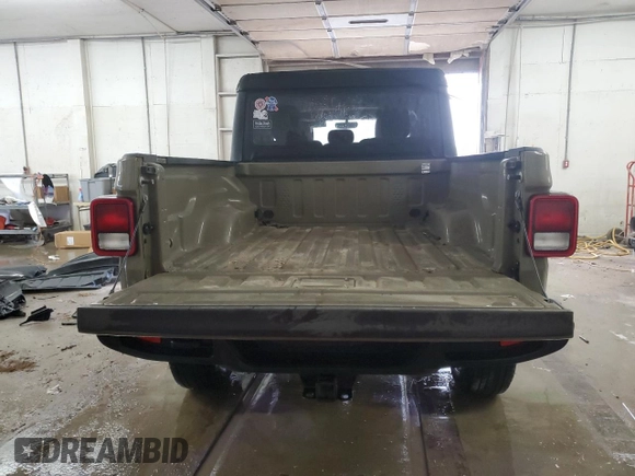 2020 Jeep Gladiator Sport S with VIN 1C6JJTAG3LL185010, listed as a Copart auction lot 48855465 with 59,816 mi miles and Salvage Title. Bid and sale history available at carsss.com. Image 6.