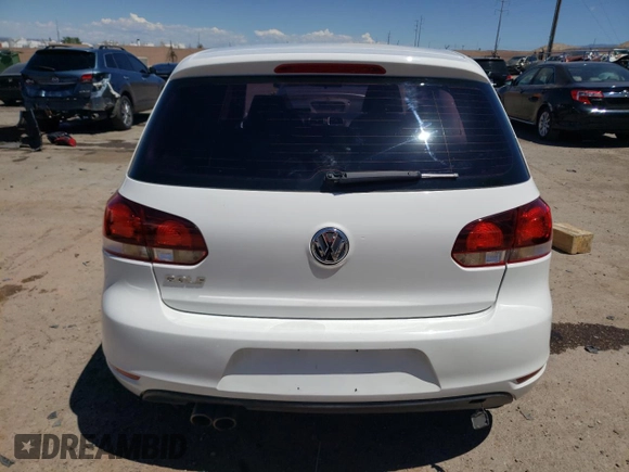 2010 Volkswagen Golf with VIN WVWAB7AJ6AW405034, listed as a Copart auction lot 54732194 with 106,690 mi miles and Salvage title. Bid and sale history available at DreamBid. Image 6.
