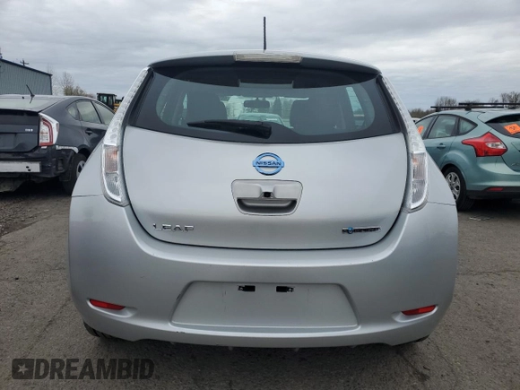 2016 Nissan LEAF SL with VIN 1N4BZ0CP0GC302989, listed as a Copart auction lot 48549535 with 50,757 mi miles and Clean Title. Bid and sale history available at carsss.com. Image 6.