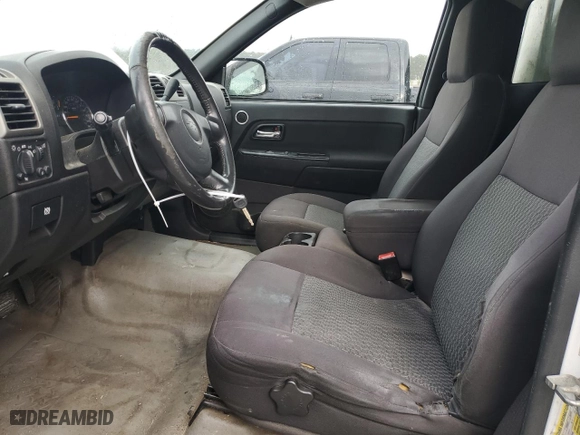 2012 Chevrolet Colorado Work Truck with VIN 1GCCSBFE3C8143424, listed as a Copart auction lot 89362185 with 0 mi miles and Salvage Title. Bid and sale history available at carsss.com. Image 7.
