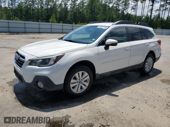 2018 Subaru Outback Premium with VIN 4S4BSAFC7J3360517, listed as a Copart auction lot 60252105 with 77,137 mi miles and Salvage title. Bid and sale history available at DreamBid. Image 1.