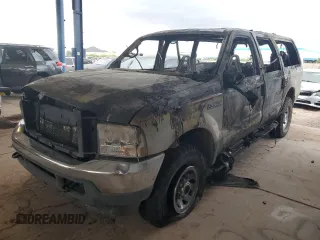 2002 Ford Excursion Special Serv z VIN 1FMNU41S82EA77802, wystawiony jako Copart lot #55821695 z przebiegiem Nie podano mil oraz Nie do naprawy • Non repairable. Historia ofert i sprzedaży dostępna na DreamBid. Obrazek 1.
