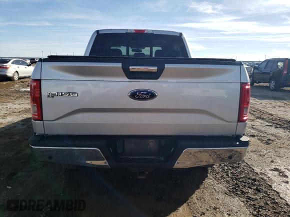 2017 Ford F-150 XL with VIN 1FTEW1EP8HKC35164, listed as a Copart auction lot 40197354 with 127,259 mi miles and Salvage title. Bid and sale history available at DreamBid. Image 6.