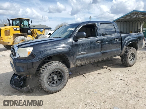 2015 Toyota Tacoma PreRunner with VIN 5TFJX4GN0FX046100, listed as a Copart auction lot 48873615 with 148,087 mi miles and Salvage title. Bid and sale history available at DreamBid. Image 1.