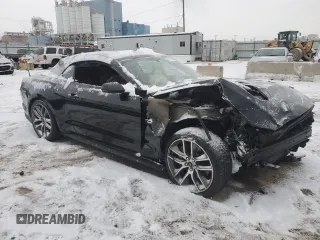 2017 Ford Mustang GT Premium with VIN 1FATP8FF0H5213666, listed as a Copart auction lot 42120475 with 69,616 mi miles and Salvage title. Bid and sale history available at DreamBid. Image 4.
