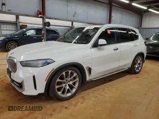 2024 BMW X5 xDrive50e with VIN 5UX43EU04R9U03843, listed as a Copart auction lot 43378115 with 0 mi miles and Non Repairable. Bid and sale history available at carsss.com. Image 1.
