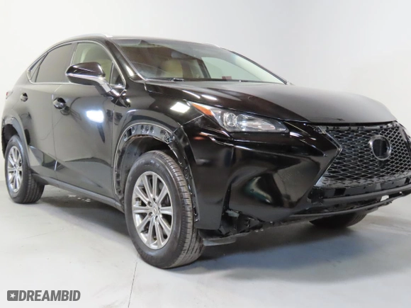 2016 Lexus NX 200t with VIN JTJYARBZ1G2048408, listed as a Copart auction lot 54443805 with 63,958 mi miles and Salvage Title. Bid and sale history available at carsss.com. Image 1.