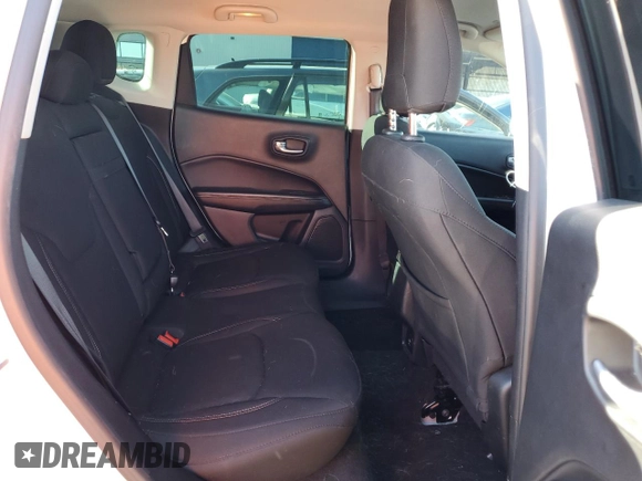 2017 Jeep Compass Sport with VIN 3C4NJCAB4HT672923, listed as a Copart auction lot 78287074 with 70,724 mi miles and Salvage Title. Bid and sale history available at carsss.com. Image 11.