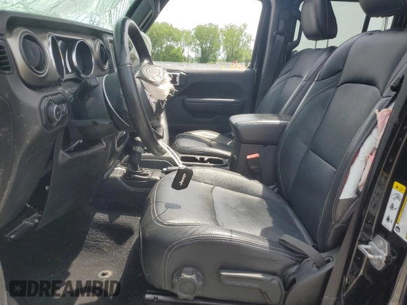 2019 Jeep Wrangler Unlimited Sport with VIN 1C4HJXDG1KW510325, listed as a Copart auction lot 61124375 with 73,358 mi miles and Salvage title. Bid and sale history available at DreamBid. Image 7.