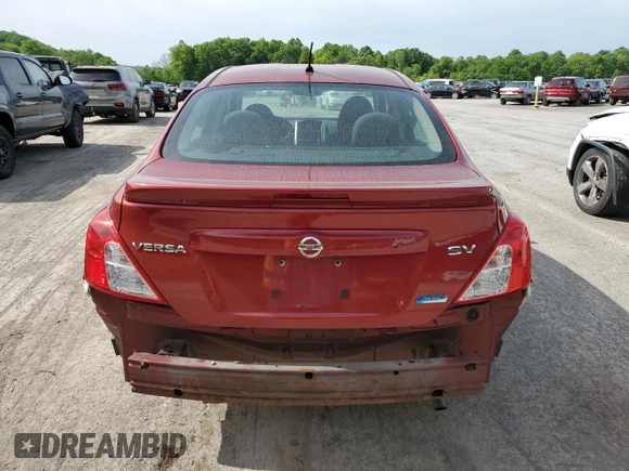 2016 Nissan Versa S with VIN 3N1CN7AP7GL819882, listed as a Copart auction lot 57259745 with Not provided miles and Salvage title. Bid and sale history available at DreamBid. Image 6.