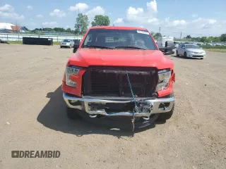 2016 Ford F-150 XLT with VIN 1FTFW1EF6GKF36428, listed as a Copart auction lot 62165295 with 183,424 mi miles and Salvage title. Bid and sale history available at DreamBid. Image 5.
