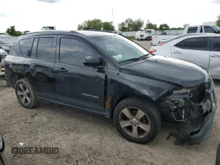 2016 Jeep Compass High Altitude z VIN 1C4NJCEA9GD716095, wystawiony jako Copart lot #56435745 z przebiegiem 145 361 mil mil oraz Szkoda całkowita • Salvage title. Historia ofert i sprzedaży dostępna na DreamBid. Obrazek 4.