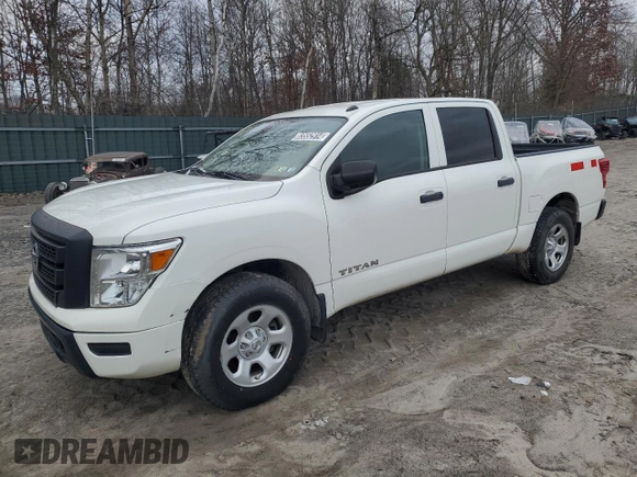 2021 Nissan Titan S with VIN 1N6AA1ECXMN503681, listed as a Copart auction lot 83552914 with 62,232 mi miles and Clean title. Bid and sale history available at DreamBid. Image 1.