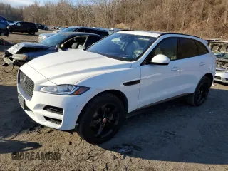 2020 Jaguar F-Pace 25t Premium with VIN SADCJ2FX5LA628990, listed as a Copart auction lot 43416995 with 102,799 mi miles and Salvage Title. Bid and sale history available at DreamBid. Image 1.