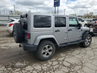 2017 Jeep Wrangler Unlimited Sahara с VIN 1C4BJWEG5HL658549, выставлен на аукционе Copart как лот 53947905 с пробегом 145 499 миль миль и Списание • Salvage title. История ставок и продаж доступна на DreamBid. Изображение 3.