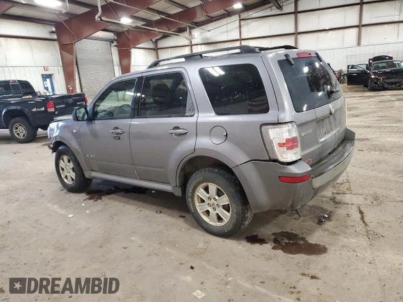 2008 Mercury Mariner with VIN 4M2CU81168KJ29748, listed as a Copart auction lot 77549954 with 122,655 mi miles and Salvage Title. Bid and sale history available at carsss.com. Image 2.