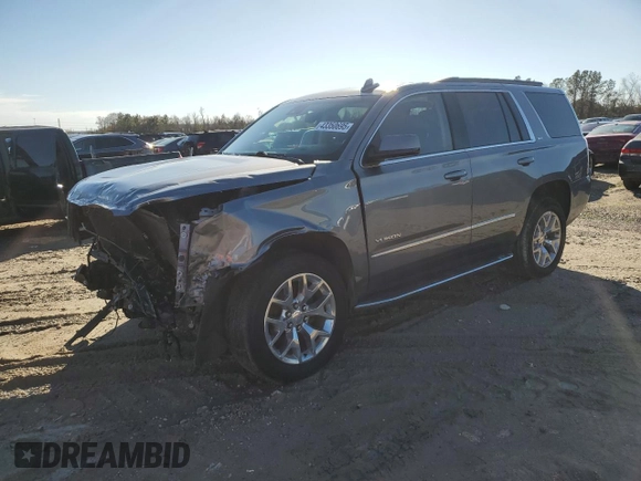 2020 GMC Yukon SLT with VIN 1GKS2BKC9LR149274, listed as a Copart auction lot 43350695 with 30,730 mi miles and Salvage Title. Bid and sale history available at carsss.com. Image 1.