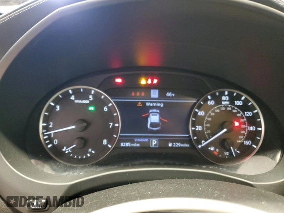2024 Infiniti QX55 Essential with VIN 3PCAJ5KR9RF108982, listed as a Copart auction lot 47982205 with 8,285 mi miles and Salvage Title. Bid and sale history available at DreamBid. Image 9.