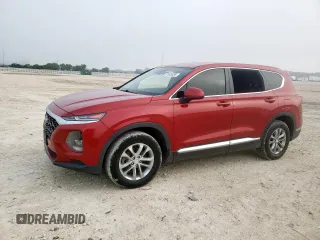 2019 Hyundai Santa Fe SE z VIN 5NMS23AD6KH089341, wystawiony jako Copart lot #57303655 z przebiegiem 155 569 mil mil oraz Czysty tytuł • Clean title. Historia ofert i sprzedaży dostępna na DreamBid. Obrazek 1.