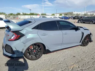 2019 Honda Civic Type R Touring z VIN SHHFK8G72KU204808, wystawiony jako Copart lot #53379255 z przebiegiem 16 656 mil mil oraz Szkody całkowita. Historia ofert i sprzedaży dostępna na DreamBid. Obrazek 3.