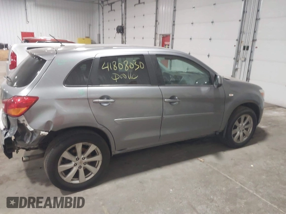 2015 Mitsubishi Outlander Sport ES with VIN 4A4AR3AU0FE014305, listed as a IAAI auction lot 41808030 with 90,753 mi miles. Bid and sale history available at carsss.com. Image 13.