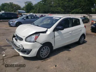 2019 Mitsubishi Mirage GT with VIN ML32A5HJ1KH004887, listed as a Copart auction lot 58965155 with 122,866 mi miles and Salvage title. Bid and sale history available at DreamBid. Image 1.