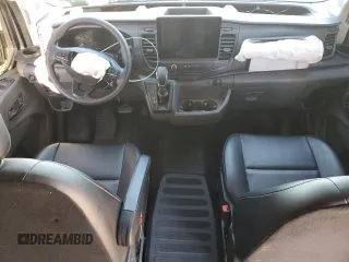 2024 Ford Transit Cargo with VIN 1FTBR1Y85RKA07509, listed as a Copart auction lot 42248405 with Not Provided miles and Salvage Title. Bid and sale history available at DreamBid. Image 8.